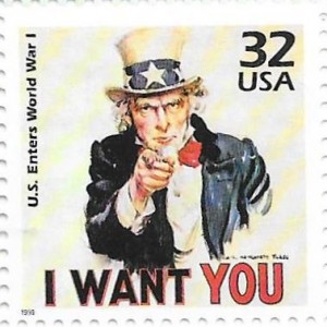 I Want You Stamp